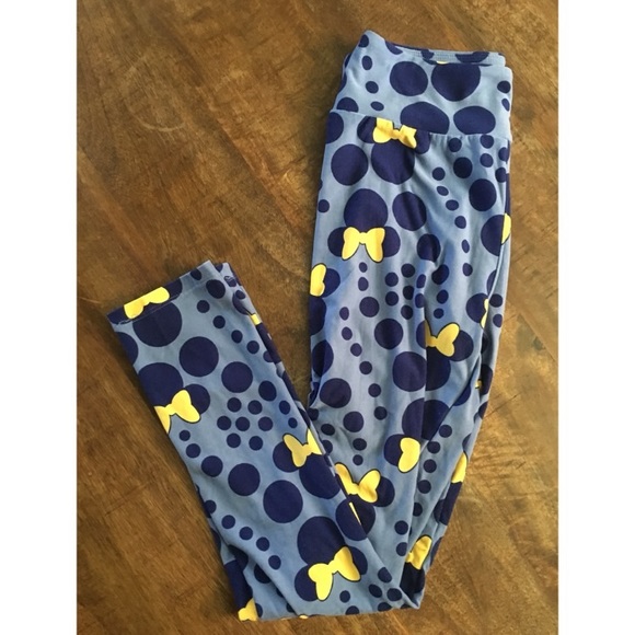 LuLaRoe Pants - Lularoe Minnie Mouse OS Leggings